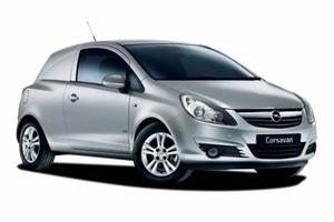 Размер колёс на Opel Corsa Van 2007 Подбор шин на Opel Corsa Van 2007