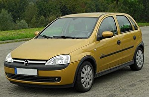 Размер колёс на Opel Corsa 2003 Подбор шин на Opel Corsa 2003