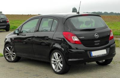 Размер колёс на Opel Corsa 2010 Подбор шин на Opel Corsa 2010