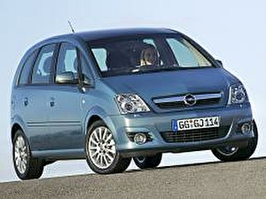 Размер колёс на Opel Meriva 2003 Подбор шин на Opel Meriva 2003