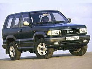 Размер колёс на Opel Monterey 1996 Подбор шин на Opel Monterey 1996