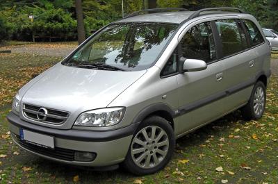 Размер колёс на Opel Zafira 2003 Подбор шин на Opel Zafira 2003
