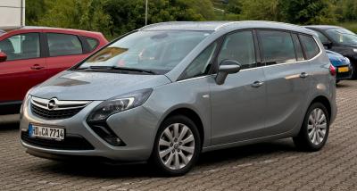 Размер колёс на Opel Zafira 2014 Подбор шин на Opel Zafira 2014