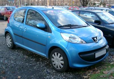 Размер колёс на Peugeot 107 2007 Подбор шин на Peugeot 107 2007