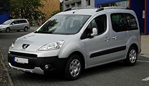 Размер колёс на Peugeot Partner Origin VU 2012 Подбор шин на Peugeot Partner Origin VU 2012