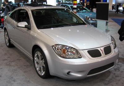 Размер колёс на Pontiac G5 2007 Подбор шин на Pontiac G5 2007