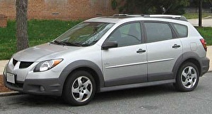 Размер колёс на Pontiac Vibe 2004 Подбор шин на Pontiac Vibe 2004