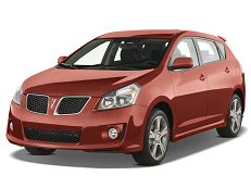 Размер колёс на Pontiac Vibe 2010 Подбор шин на Pontiac Vibe 2010