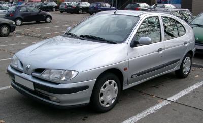 Размер колёс на Renault Megane 2001 Подбор шин на Renault Megane 2001