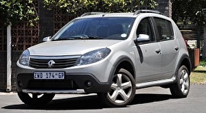 Размер колёс на Renault Sandero Stepway 2009 Подбор шин на Renault Sandero Stepway 2009