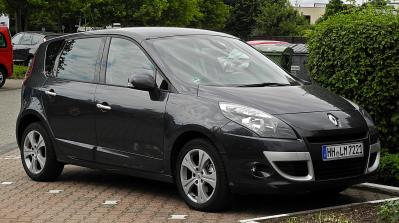 Размер колёс на Renault Scenic 2011 Подбор шин на Renault Scenic 2011