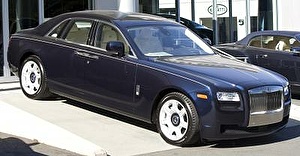 Размер колёс на Rolls Royce Ghost 2011 Подбор шин на Rolls Royce Ghost 2011