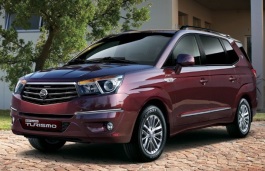 Размер колёс на Ssang Yong Korando Turismo 2013 Подбор шин на Ssang Yong Korando Turismo 2013