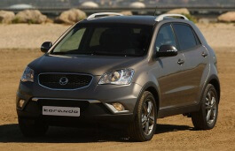 Размер колёс на Ssang Yong Korando 2015 Подбор шин на Ssang Yong Korando 2015
