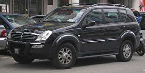 Размер колёс на Ssang Yong Rexton II 2010 Подбор шин на Ssang Yong Rexton II 2010