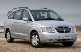 Размер колёс на Ssang Yong Rodius 2009 Подбор шин на Ssang Yong Rodius 2009