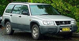 Размер колёс на Subaru Forester 1999 Подбор шин на Subaru Forester 1999