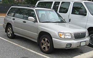 Размер колёс на Subaru Forester 2002 Подбор шин на Subaru Forester 2002