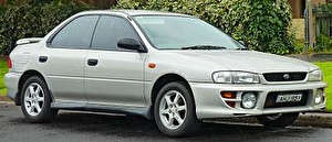 Размер колёс на Subaru Impreza 1997 Подбор шин на Subaru Impreza 1997