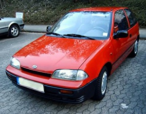 Размер колёс на Subaru Justy 1995 Подбор шин на Subaru Justy 1995
