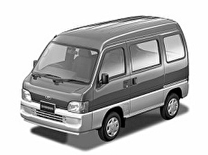 Размер колёс на Subaru Sambar Dias 2002 Подбор шин на Subaru Sambar Dias 2002