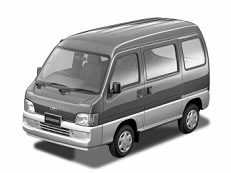 Размер колёс на Subaru Sambar 1995 Подбор шин на Subaru Sambar 1995