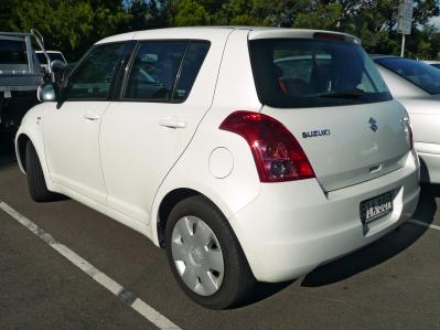 Размер колёс на Suzuki Swift 2005 Подбор шин на Suzuki Swift 2005