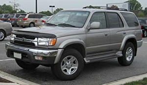 Размер колёс на Toyota 4Runner 2004 Подбор шин на Toyota 4Runner 2004