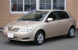 Размер колёс на Toyota Allex 2002 Подбор шин на Toyota Allex 2002