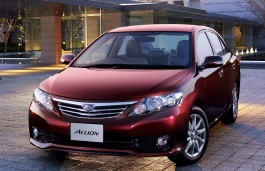 Размер колёс на Toyota Allion 2012 Подбор шин на Toyota Allion 2012