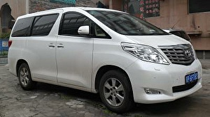 Размер колёс на Toyota Alphard 2012 Подбор шин на Toyota Alphard 2012