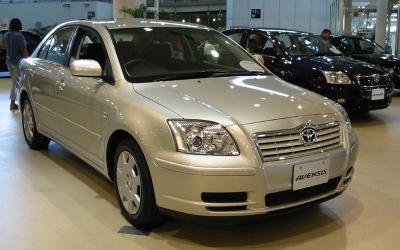 Размер колёс на Toyota Avensis 2004 Подбор шин на Toyota Avensis 2004