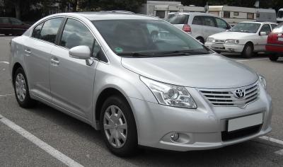Размер колёс на Toyota Avensis 2009 Подбор шин на Toyota Avensis 2009