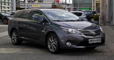 Размер колёс на Toyota Avensis 2014 Подбор шин на Toyota Avensis 2014