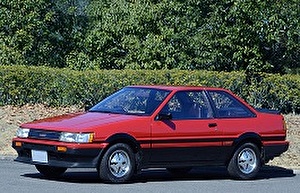 Размер колёс на Toyota Corolla Levin 1985 Подбор шин на Toyota Corolla Levin 1985