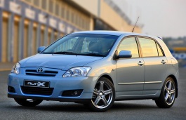Подбор шин на Toyota Corolla Runx 2006