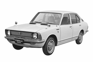 Размер колёс на Toyota Corolla 1970 Подбор шин на Toyota Corolla 1970