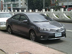 Размер колёс на Toyota Corolla 2015 Подбор шин на Toyota Corolla 2015