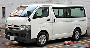 Размер колёс на Toyota Hiace 2012 Подбор шин на Toyota Hiace 2012