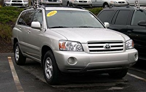 Размер колёс на Toyota Highlander 2005 Подбор шин на Toyota Highlander 2005