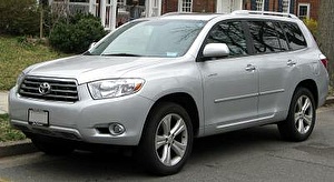 Размер колёс на Toyota Highlander 2010 Подбор шин на Toyota Highlander 2010