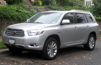 Размер колёс на Toyota Highlander 2011 Подбор шин на Toyota Highlander 2011