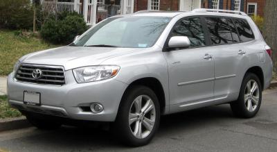 Размер колёс на Toyota Highlander 2012 Подбор шин на Toyota Highlander 2012