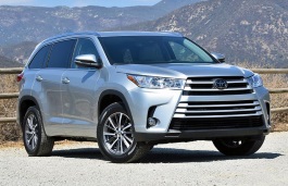 Размер колёс на Toyota Highlander 2018 Подбор шин на Toyota Highlander 2018