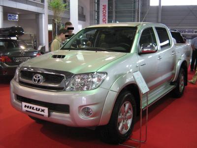 Размер колёс на Toyota Hilux 2009 Подбор шин на Toyota Hilux 2009