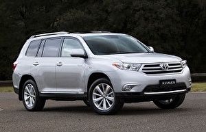 Размер колёс на Toyota Kluger 2011 Подбор шин на Toyota Kluger 2011