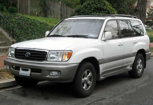 Размер колёс на Toyota Land Cruiser 100 GX 2001 Подбор шин на Toyota Land Cruiser 100 GX 2001