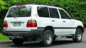 Размер колёс на Toyota Land Cruiser 100 VX 1998 Подбор шин на Toyota Land Cruiser 100 VX 1998