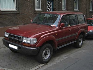 Размер колёс на Toyota Land Cruiser 80 1997 Подбор шин на Toyota Land Cruiser 80 1997