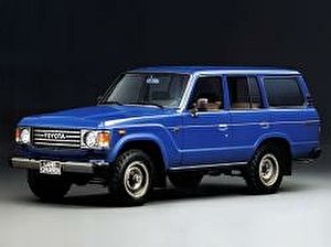 Размер колёс на Toyota Land Cruiser 1986 Подбор шин на Toyota Land Cruiser 1986